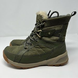 Columbia Meadows Shortly Omni-Heat 3D Waterproof Winter Boot Women Size 8.5
